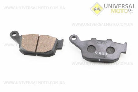 Loncin- LX650DS/LX650-2A Гальмівні колодки (дискові) задні комплект 2шт. Китай (Запчастини на мотоцикл Loncin / UM5075-V35)