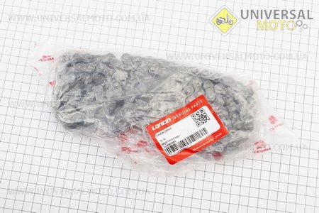 Ланцюг приводу колеса 428H*126L, Loncin- JL200-68A. Loncin (Запчастини для мопеда Дельта / UM5075-V53)