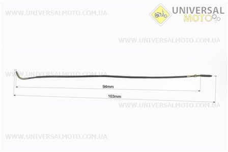 Loncin- JL200-68A Трос зчеплення (трос 103см; кожух 94см). Китай (Запчастини на мотоцикл Loncin / UM5075-V57)