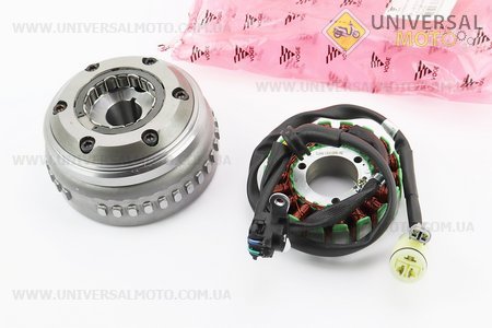 Loncin- LX300-6 Магнето у зборі (генератор). VOGE (Запчастини на мотоцикл Loncin / UM5075-V62)