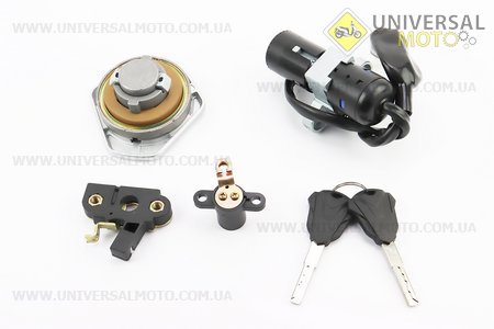 Loncin- LX300GY-A Замки комплект (запалювання, бардачка, кришка бака). VOGE (Запчастини на мотоцикл Loncin / UM5075-V70)