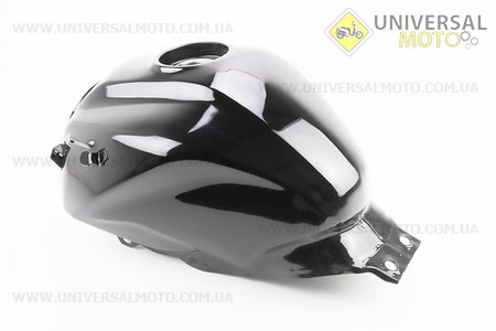 Loncin- JL200-68A Бак паливний, ЧОРНИЙ. Китай (Запчастини на мотоцикл Loncin / UM5076-V27)