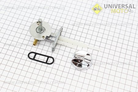 Кран паливний. Китай (Viper-Запчастини на мотоцикл Viper V150A / UM5080-V13)