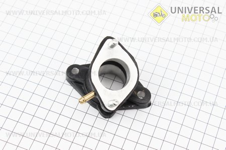 Патрубок карбюратора прорезиненный. Китай (Мотоцикл Viper V150A / UM5080-V16)