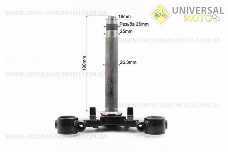 Траверс руля . Китай (Мотоцикл Viper V150A / UM5080-V30)