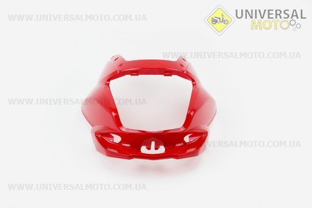 Пластик - обтічник фари + ветровик, ЧЕРВОНИЙ. Китай (Viper-Запчастини на мотоцикл Viper V150A / UM5080-V49)