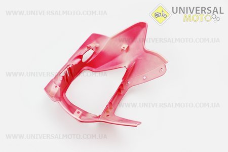 Пластик - обтічник фари + ветровик, ЧЕРВОНИЙ. Китай (Viper-Запчастини на мотоцикл Viper V150A / UM5080-V49)