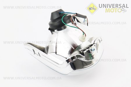 Фара передня в зборі. TATA (Viper-Запчастини на мотоцикл Viper V150A / UM5081-V49)