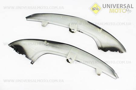 Пластик - бічний задній лев, прав комплект 2шт, ЧОРНИЙ. Viper (Viper-Запчастини на мотоцикл Viper V150A / UM5081-V63)