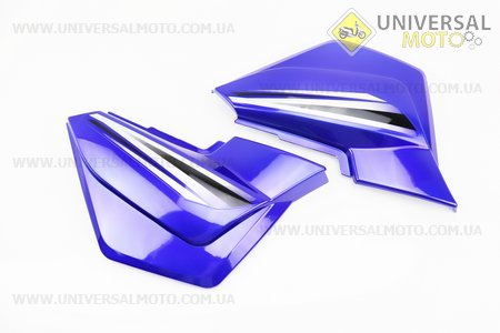 Пластик - бічний середній лев, прав комплект 2шт, СИНІЙ. Китай (Viper-Запчастини на мотоцикл Viper V150A / UM5081-V98)