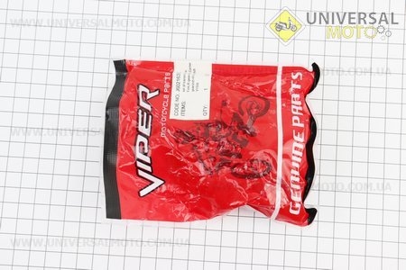 Вилка перемикання передач комплект 3 штуки + вал. Viper (Запчастини на мотоцикл з двигуном CG / UM5082-V04)