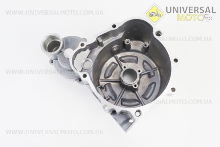 Кришка двигуна ліва, СІРИЙ, тип 2. Китай (Viper-Запчастини на мотоцикл Viper V150A / UM5082-V11)