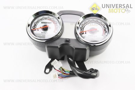 Спідометр у зборі V150A (спідометр 180км/год, тахометр електронний). Китай (Viper-Запчастини на мотоцикл Viper V150A / UM5082-V24)