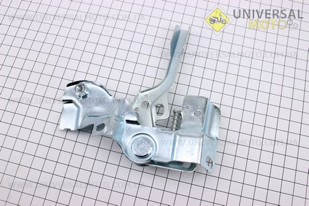 Регулятор газа (механизм управления дроссельной заслонкой) Тип №1. Китай (Мотоблочный двигатель 168F / UM6010-V05)