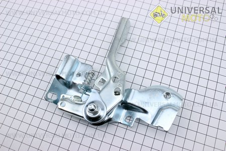 Регулятор газа (механизм управления дроссельной заслонкой) Тип №1. Китай (Мотоблочный двигатель 168F / UM6010-V05)