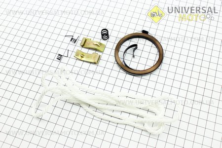 Ремонтный комплект ручного стартера (кулачок-2 штуки, пружина-4 штуки , веревка) 168F/170F/177F/188F/190F. Viper (Мотоблочный двигатель 168F / UM6010-V15)