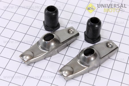 Коромысло клапана комплект 4 штуки . Китай (Мотоблочный двигатель 168F / UM6010-V16)