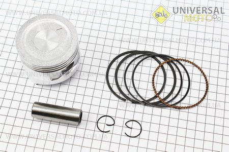 Поршень, кольца, палец к - кт 69 мм