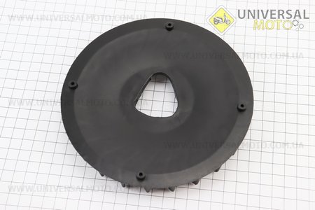 Крильчатка охолодження (пластик) 168F/170F. Китай (Запчастини на мотоблок з двигуном 168F / UM6010-V40)