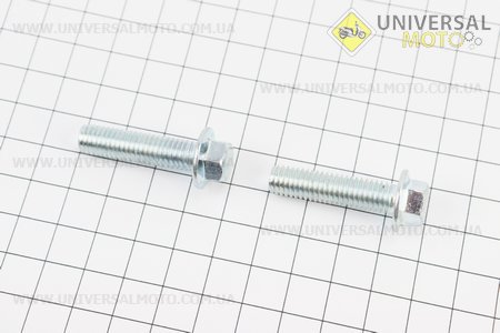 Болт кріплення кришки блоку М8х30 комплект 2шт 168F/170F. Китай (Запчастини на мотоблок з двигуном 168F / UM6010-V74)