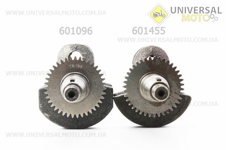 Колінвал під шпонку Ø19мм 168F/170F. Китай (Запчастини на мотоблок з двигуном 168F / UM6010-V96)