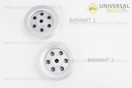 Шків відомий D = 140мм під шліц Z = 19 (два паза під ремінь SPB). Китай (Запчастини на мотоблок з двигуном 168F / UM6010-V98)