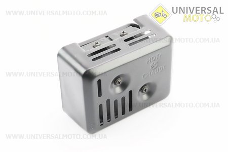 Глушник у зборі 168F/170F. Китай (Запчастини на мотоблок з двигуном 168F / UM6011-V00)