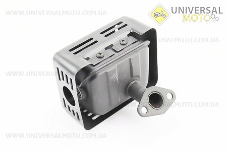 Глушник у зборі 168F/170F. Китай (Запчастини на мотоблок з двигуном 168F / UM6011-V00)