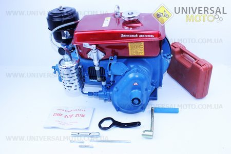 Двигатель мотоблочный в сборе 4л.с. 170F (дизель)