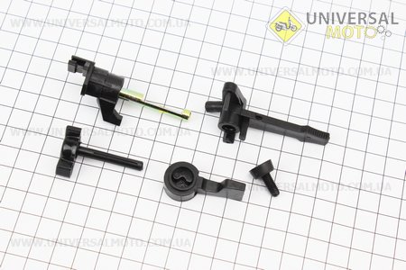 Рычаги карбюратора пластмассовые комплект . Китай (Мотоблочный двигатель 168F / UM6011-V25)