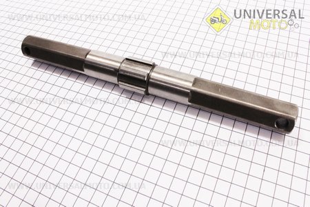 Вал відомий (шестигранний) L = 250-255мм. Китай (Запчастини на мотоблок з двигуном 168F / UM6011-V31)