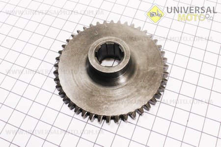 Шестерня 1-й передачі Z = 44. Китай (Запчастини на мотоблок з двигуном 168F / UM6011-V32)