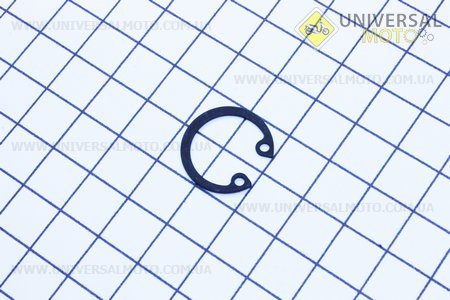 Кольцо стопорное поршневого пальца диаметром 18мм 168F/170/177F. Китай (Мотоблочный двигатель 168F / UM6011-V38)