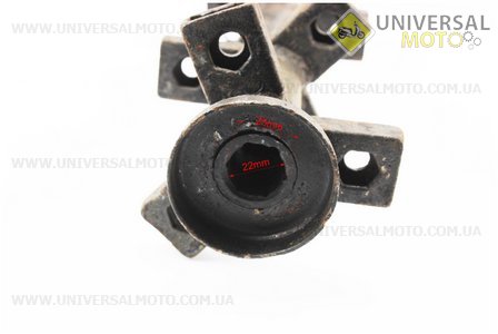 Фреза в сборе под шестигранный вал 23мм, ширина захвата 750мм, 24 ножа для PS-Q70/Q74. Китай (Мотоблок с двигателем 168F / UM6011-V46)