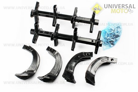 Фреза в сборе под шестигранный вал 23мм, ширина захвата 780мм, 24 ножа для G-4/6.5HP. Китай (Мотоблок с двигателем 168F / UM6011-V47)