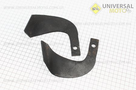 Ніж фрези PS-Q70 / Q74 лівий / Пр. комплект 2шт.. Китай (Запчастини на мотоблок з двигуном 168F / UM6011-V49)