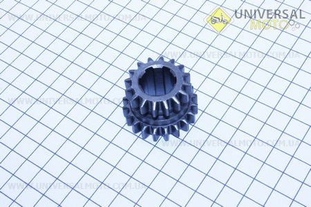 Шестерня редуктора вала Z=16x20