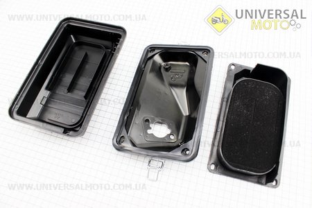 Фильтр воздушный в сборе для генератора 2-3,5кВт Тип №1. Китай (Мотоблочный двигатель 168F / UM6012-V21)