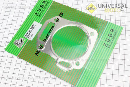 Прокладка головки цилиндра 68мм 168F (метал). Китай (Мотоблочный двигатель 168F / UM6012-V23)