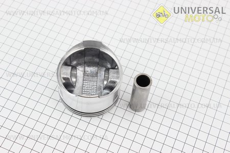 Поршневий комплект (поршень, кільця, палець) 168F 68мм STD (H=49мм, палець 18мм). TATA (Запчастини на мотоблок з двигуном 168F / UM6013-V18)