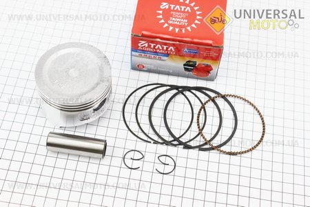 Поршень, кольца, палец, комплект 170F 70мм + 0,50. ТАТА (Мотоблочный двигатель 168F / UM6013-V24)