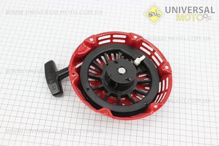 Стартер ручной в сборе 168F/170F Тип №2. ТАТА (Мотоблочный двигатель 168F / UM6013-V87)