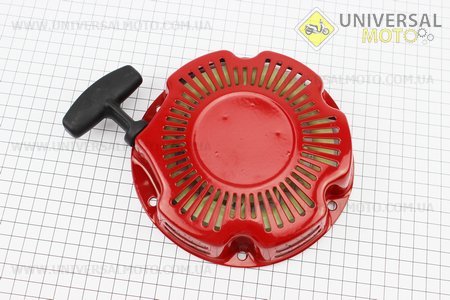 Стартер ручний в зборі 156F. Китай (Запчастини на мотоблок з двигуном 168F / UM6014-V36)