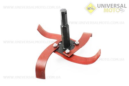 Секція фрези G-4 / 6.5HP, під шестигранний вал 23мм. Китай (Запчастини на мотоблок з двигуном 168F / UM6014-V58)