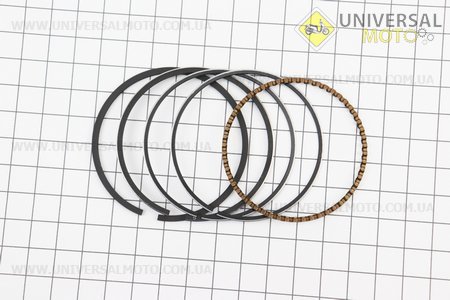 Кільця поршневі 156F 56x1,5мм STD. Китай (Запчастини на мотоблок з двигуном 168F / UM6014-V71)