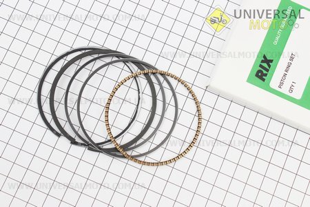 Кільця поршневі 170F 70мм +0,50 (виготовлені за технологією HONDA). RIX (Запчастини на мотоблок з двигуном 168F / UM6015-V22)