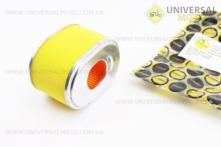 Фільтр повітряний - елемент (паперовий 100х73х66мм) 168F/170F. TRESZER (Запчастини на мотоблок з двигуном 168F / UM6016-V21)