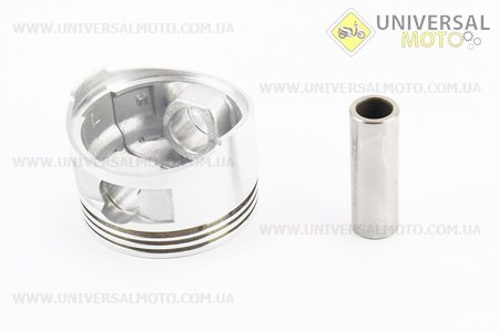 Поршневий комплект (поршень, кільця, палець) 170F 70мм +0,50 (H=47мм, палець 18мм). Китай (Запчастини на мотоблок з двигуном 168F / UM6016-V36)