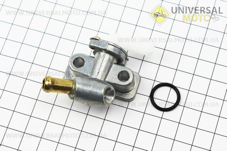 Кран паливний 170F/173F/178F/186F/188F/190F/192F + прокладка. Китай (Запчастини на мотоблок з двигуном 178 и 186F / UM6020-V23)
