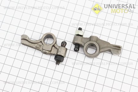 Коромисло клапану комплект 2шт 178F. Китай (Запчастини на мотоблок з двигуном 178 и 186F / UM6020-V38)